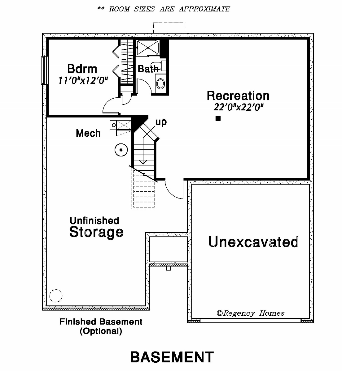 Regency Homes Featured Floor Plan Stratford 1422