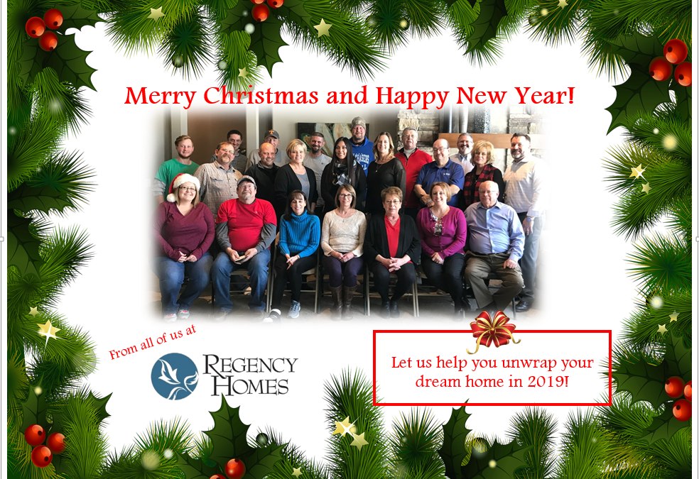 Merry Christmas & Happy New Year From Regency Homes