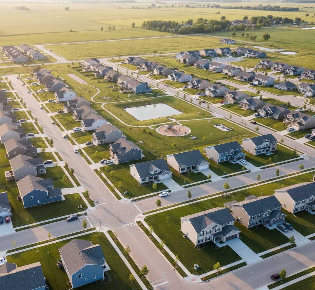 New home community in Papillion Nebraska - Founders Ridge by Regency Homes